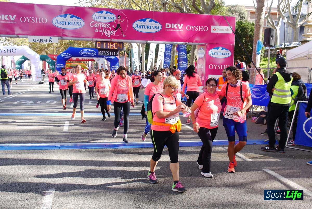 Carrera de la Mujer Barcelona desde 1h 13 min hasta 1h 17 min
