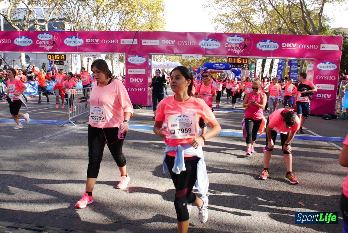 Carrera de la Mujer Barcelona desde 1h 13 min hasta 1h 17 min