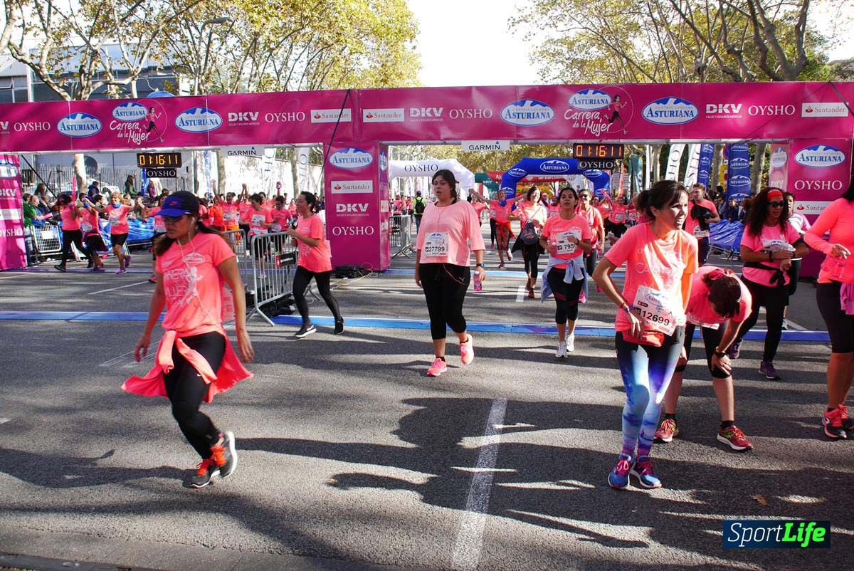 Carrera de la Mujer Barcelona desde 1h 13 min hasta 1h 17 min