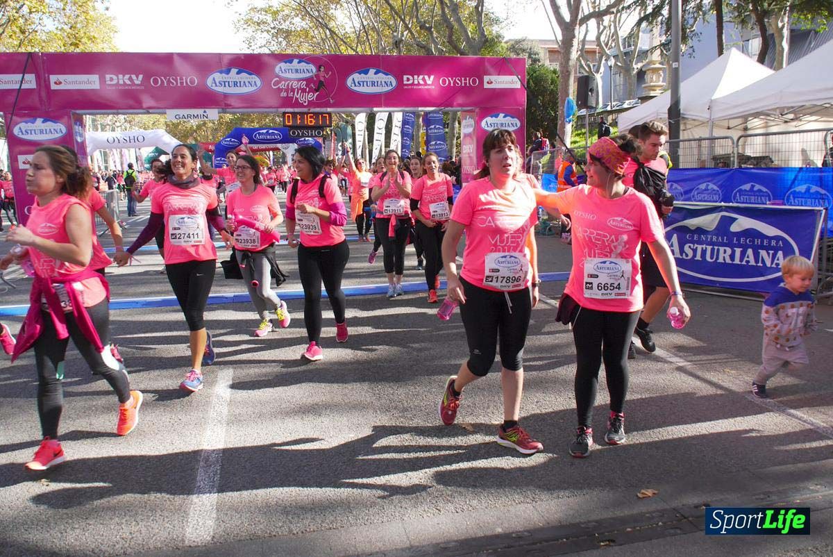 Carrera de la Mujer Barcelona desde 1h 13 min hasta 1h 17 min