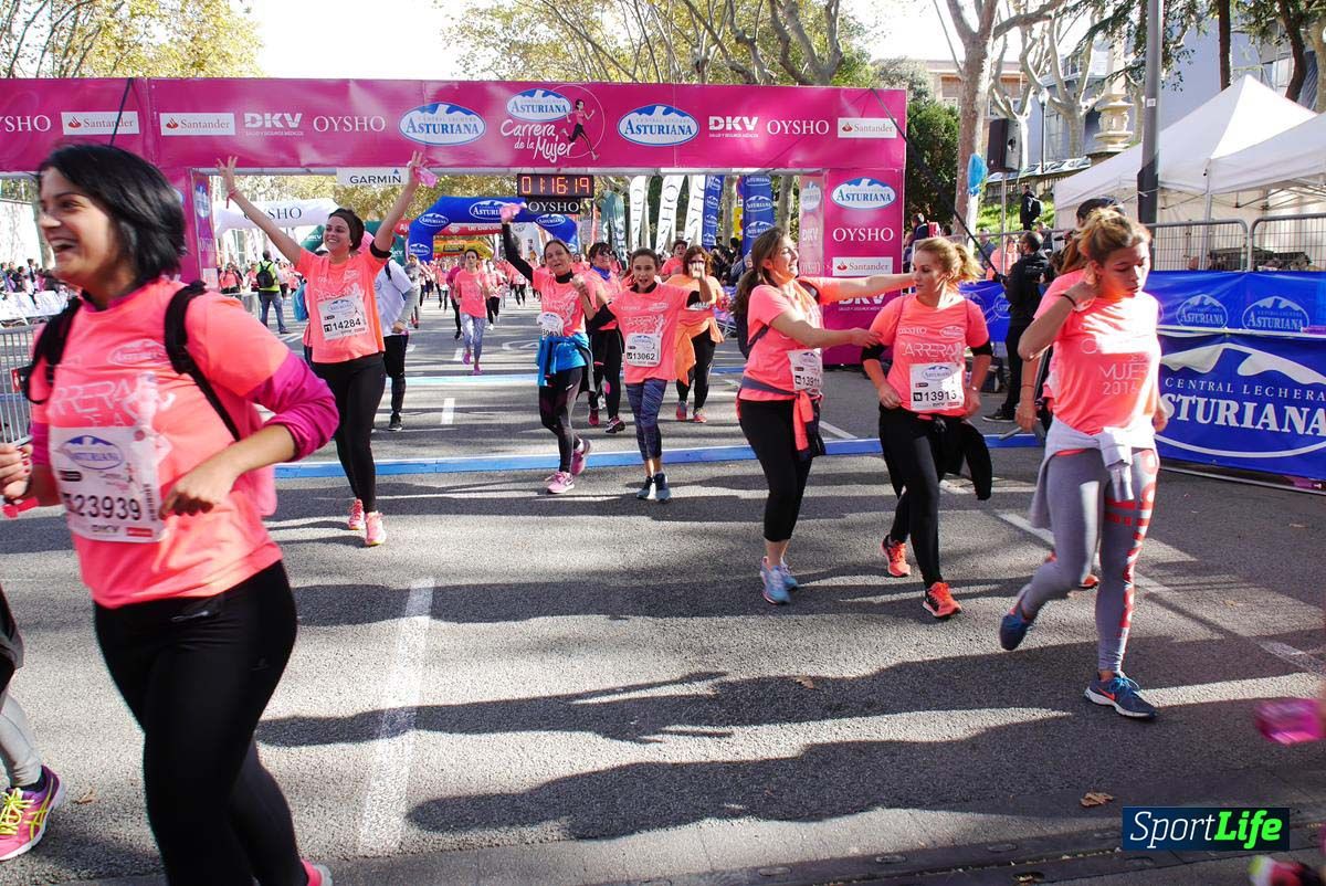 Carrera de la Mujer Barcelona desde 1h 13 min hasta 1h 17 min