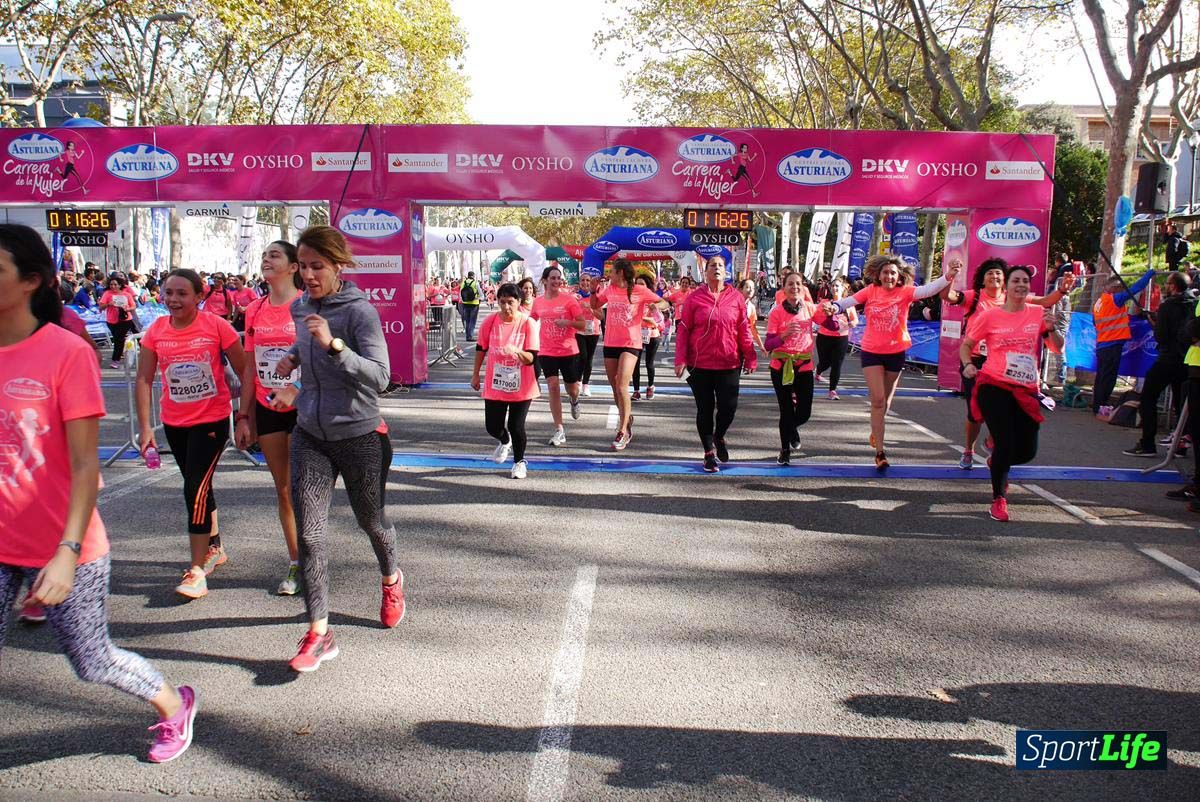 Carrera de la Mujer Barcelona desde 1h 13 min hasta 1h 17 min