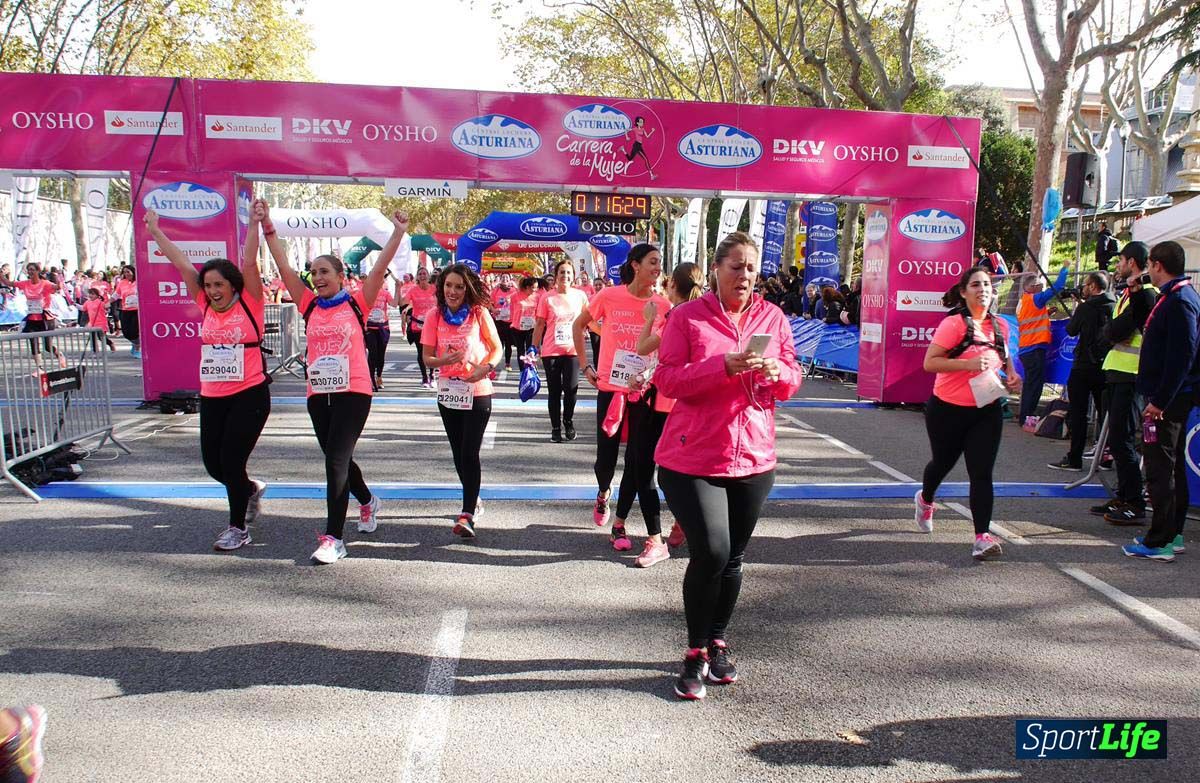 Carrera de la Mujer Barcelona desde 1h 13 min hasta 1h 17 min