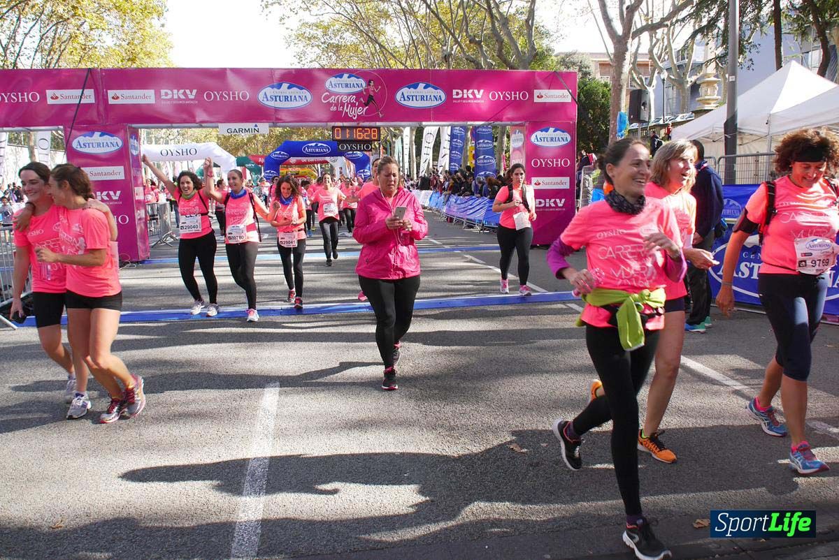 Carrera de la Mujer Barcelona desde 1h 13 min hasta 1h 17 min