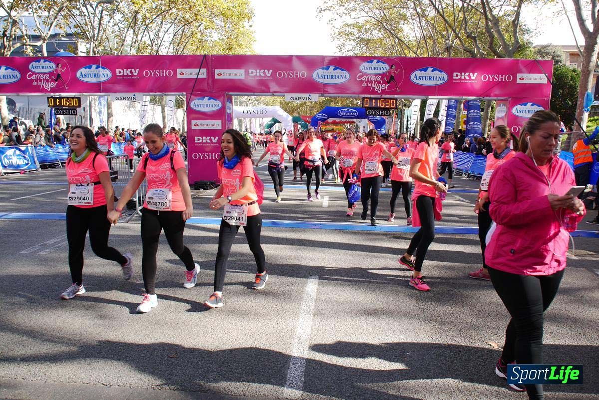 Carrera de la Mujer Barcelona desde 1h 13 min hasta 1h 17 min