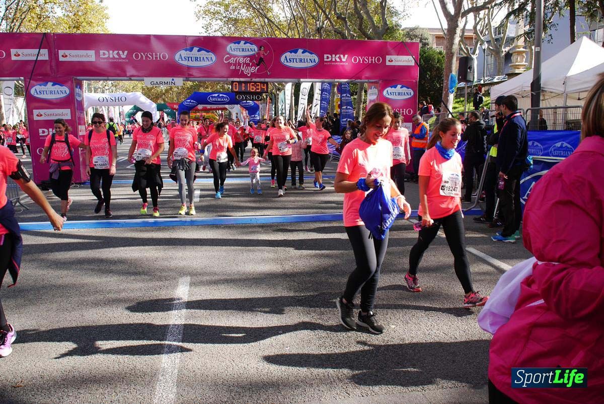 Carrera de la Mujer Barcelona desde 1h 13 min hasta 1h 17 min