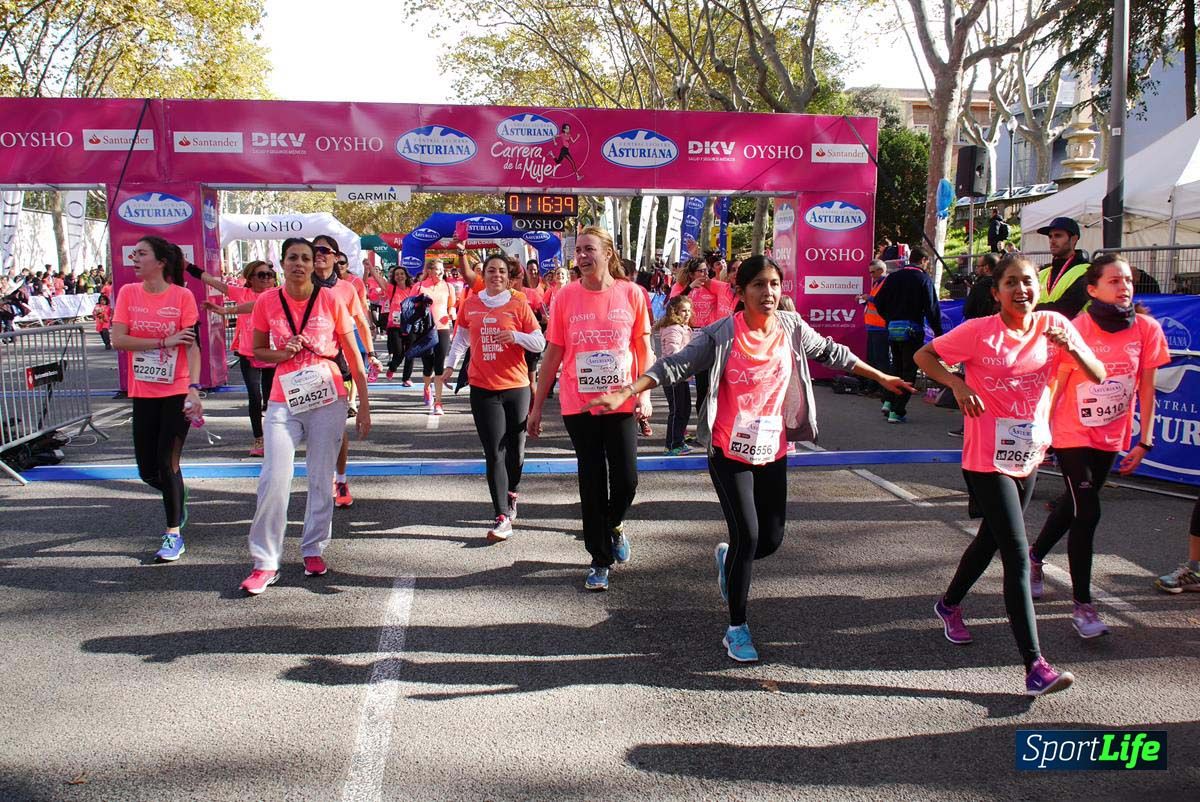 Carrera de la Mujer Barcelona desde 1h 13 min hasta 1h 17 min