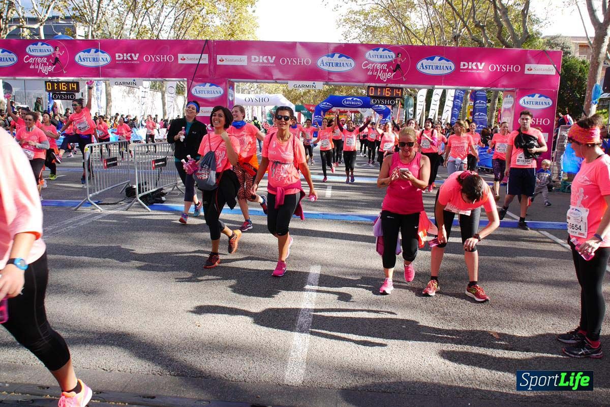 Carrera de la Mujer Barcelona desde 1h 13 min hasta 1h 17 min