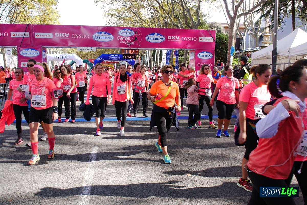 Carrera de la Mujer Barcelona desde 1h 13 min hasta 1h 17 min