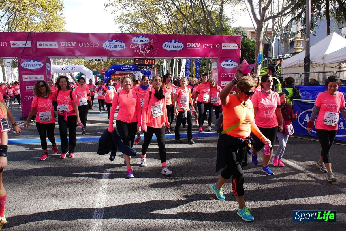 Carrera de la Mujer Barcelona desde 1h 13 min hasta 1h 17 min