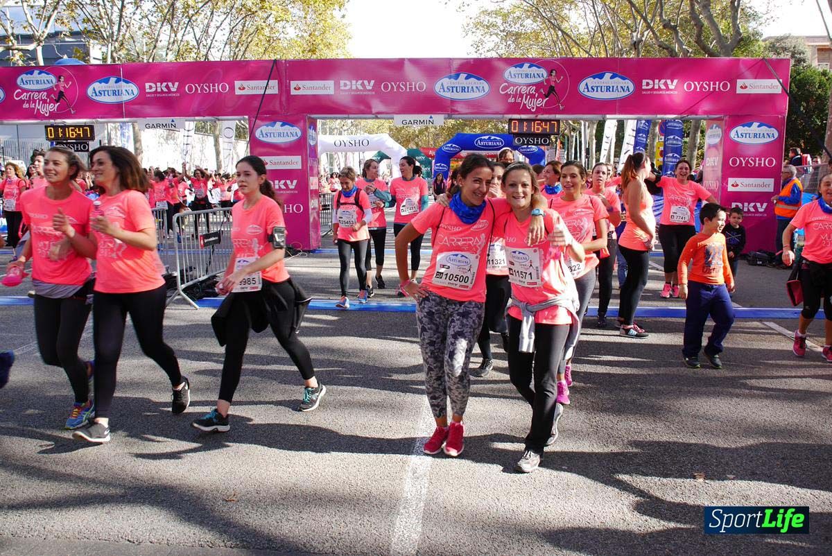 Carrera de la Mujer Barcelona desde 1h 13 min hasta 1h 17 min
