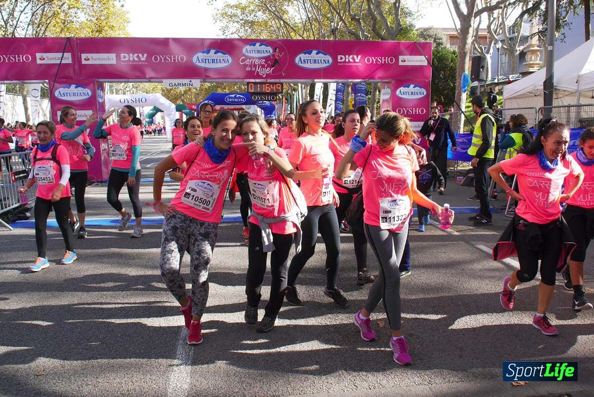 Carrera de la Mujer Barcelona desde 1h 13 min hasta 1h 17 min