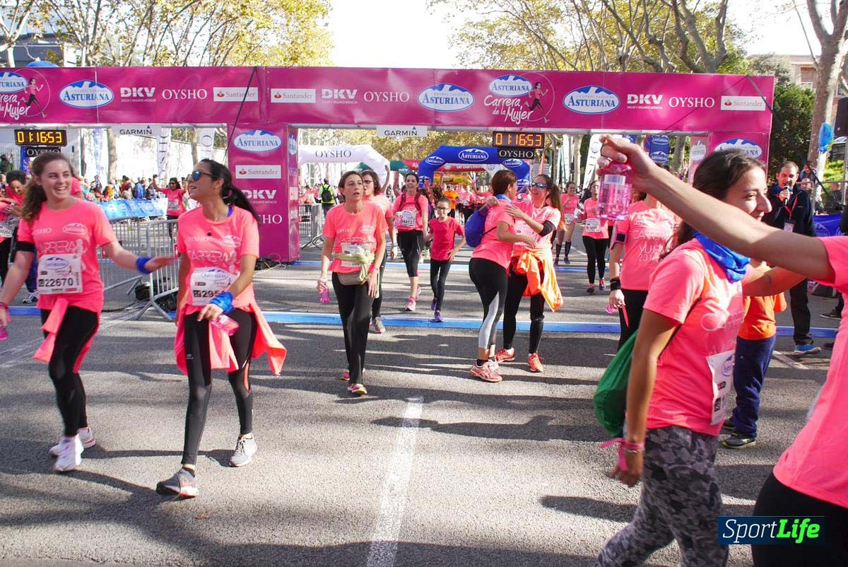 Carrera de la Mujer Barcelona desde 1h 13 min hasta 1h 17 min