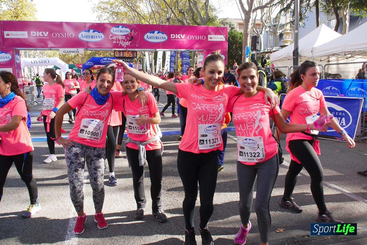 Carrera de la Mujer Barcelona desde 1h 13 min hasta 1h 17 min
