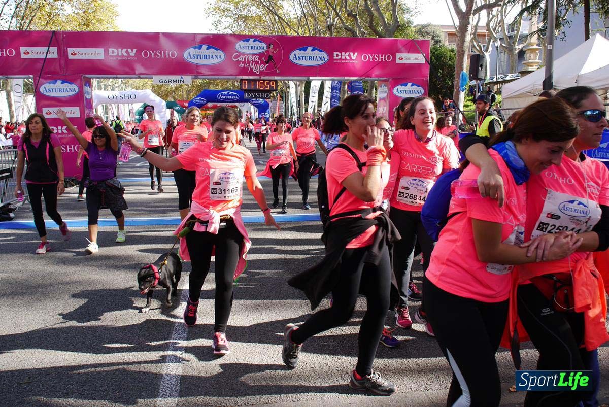 Carrera de la Mujer Barcelona desde 1h 13 min hasta 1h 17 min