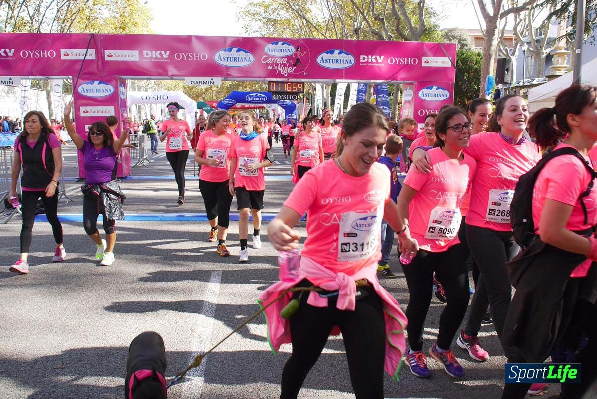 Carrera de la Mujer Barcelona desde 1h 13 min hasta 1h 17 min