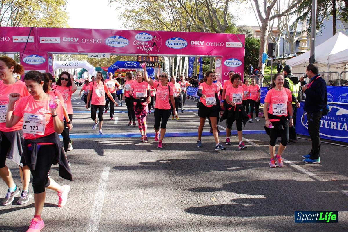 Carrera de la Mujer Barcelona desde 1h 13 min hasta 1h 17 min