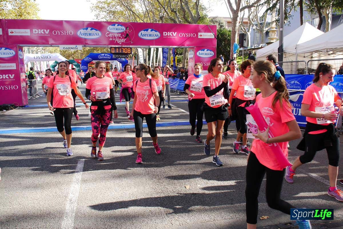 Carrera de la Mujer Barcelona desde 1h 13 min hasta 1h 17 min