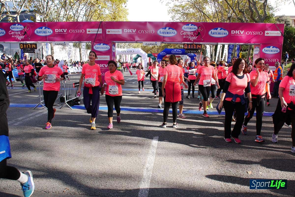Carrera de la Mujer Barcelona desde 1h 13 min hasta 1h 17 min