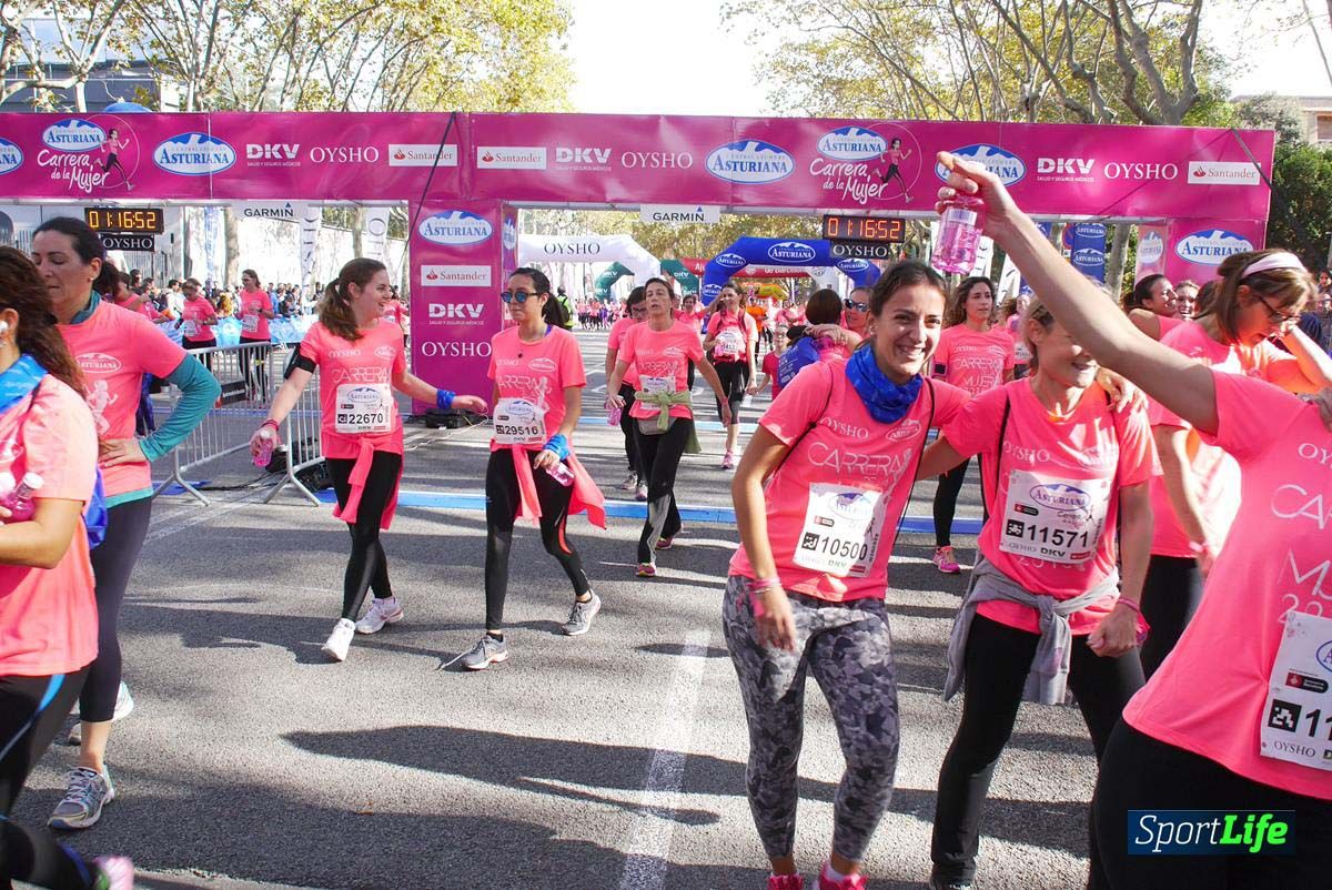 Carrera de la Mujer Barcelona desde 1h 13 min hasta 1h 17 min