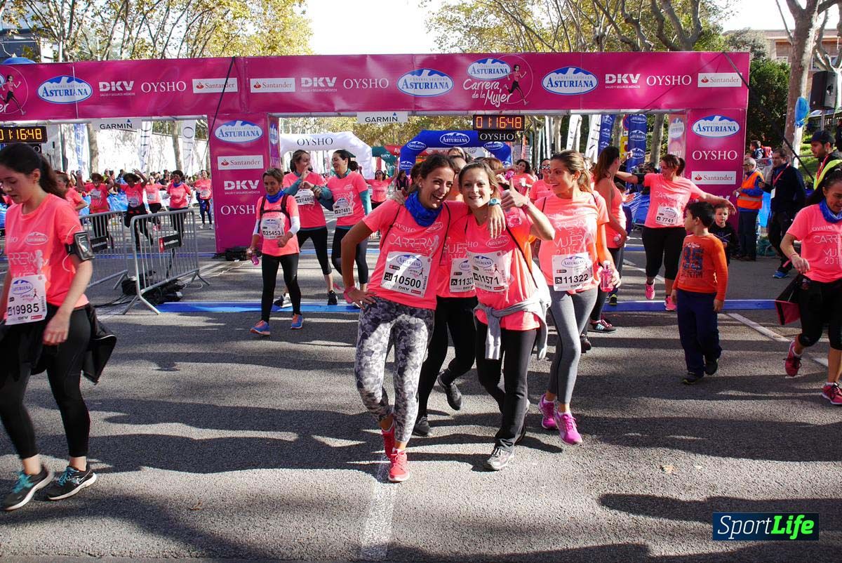 Carrera de la Mujer Barcelona desde 1h 13 min hasta 1h 17 min