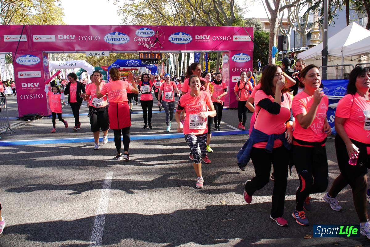 Carrera de la Mujer Barcelona desde 1h 13 min hasta 1h 17 min