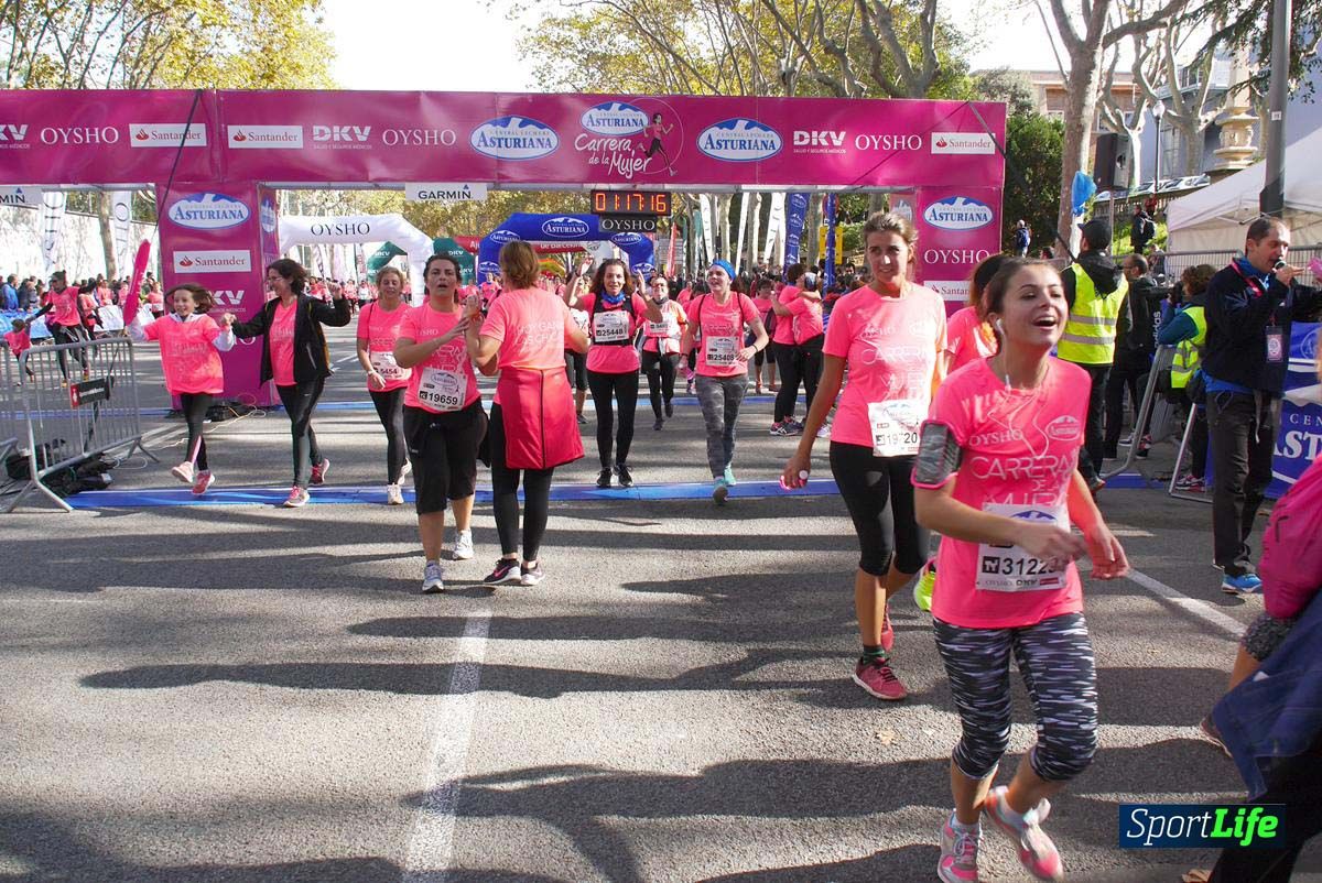 Carrera de la Mujer Barcelona desde 1h 13 min hasta 1h 17 min
