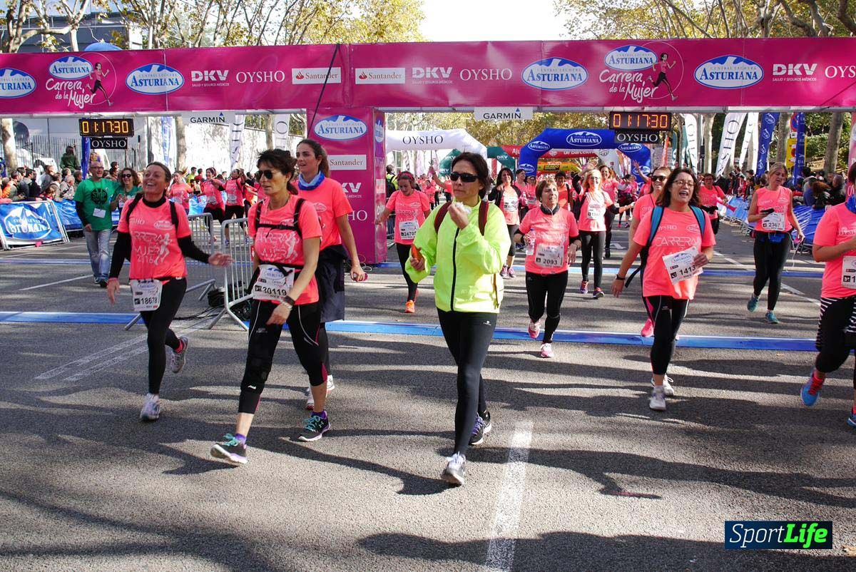 Carrera de la Mujer Barcelona desde 1h 13 min hasta 1h 17 min