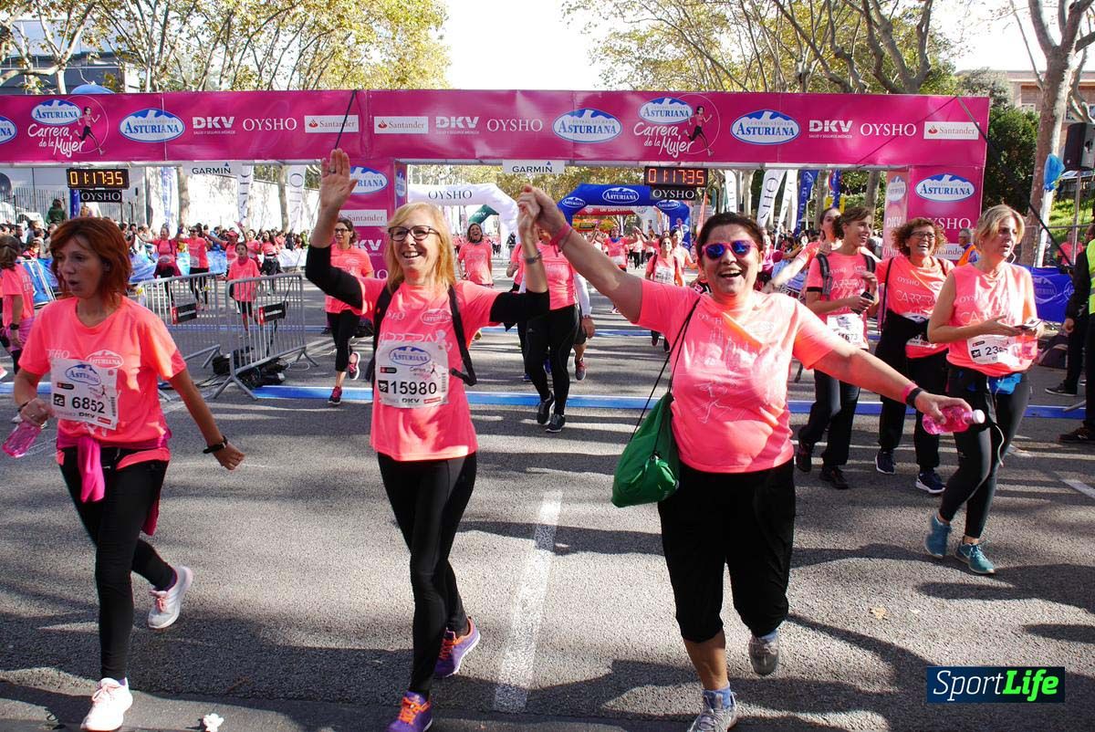 Carrera de la Mujer Barcelona desde 1h 13 min hasta 1h 17 min