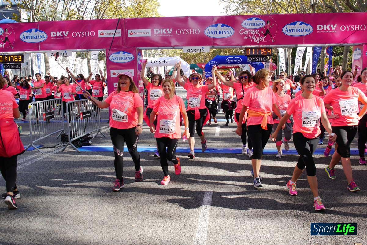 Carrera de la Mujer Barcelona desde 1h 13 min hasta 1h 17 min