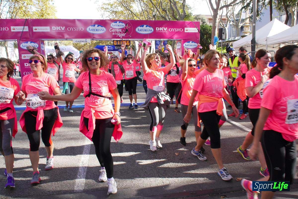 Carrera de la Mujer Barcelona desde 1h 13 min hasta 1h 17 min