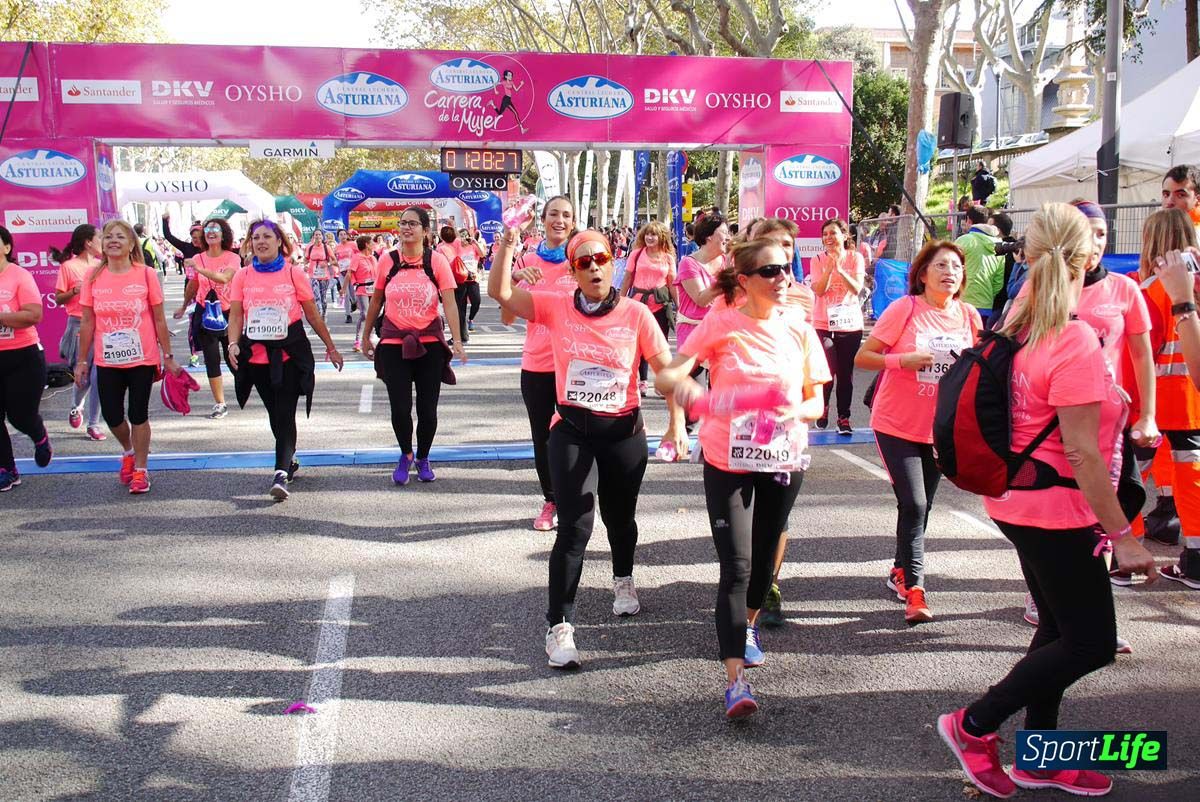 Carrera de la Mujer de Barcelona desde 1h 25min hasta 1h 29 min