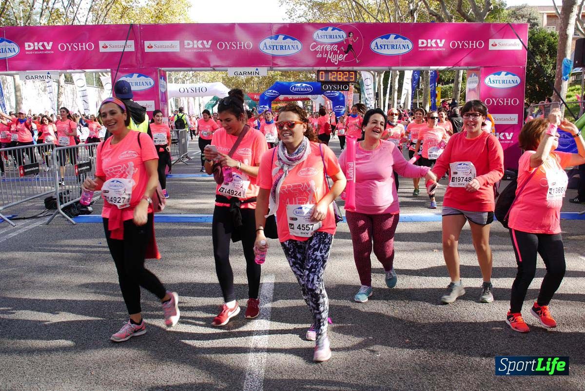 Carrera de la Mujer de Barcelona desde 1h 25min hasta 1h 29 min