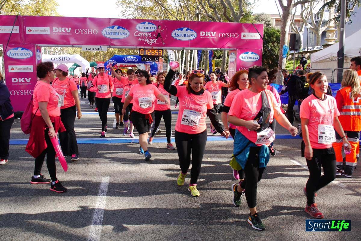 Carrera de la Mujer de Barcelona desde 1h 25min hasta 1h 29 min