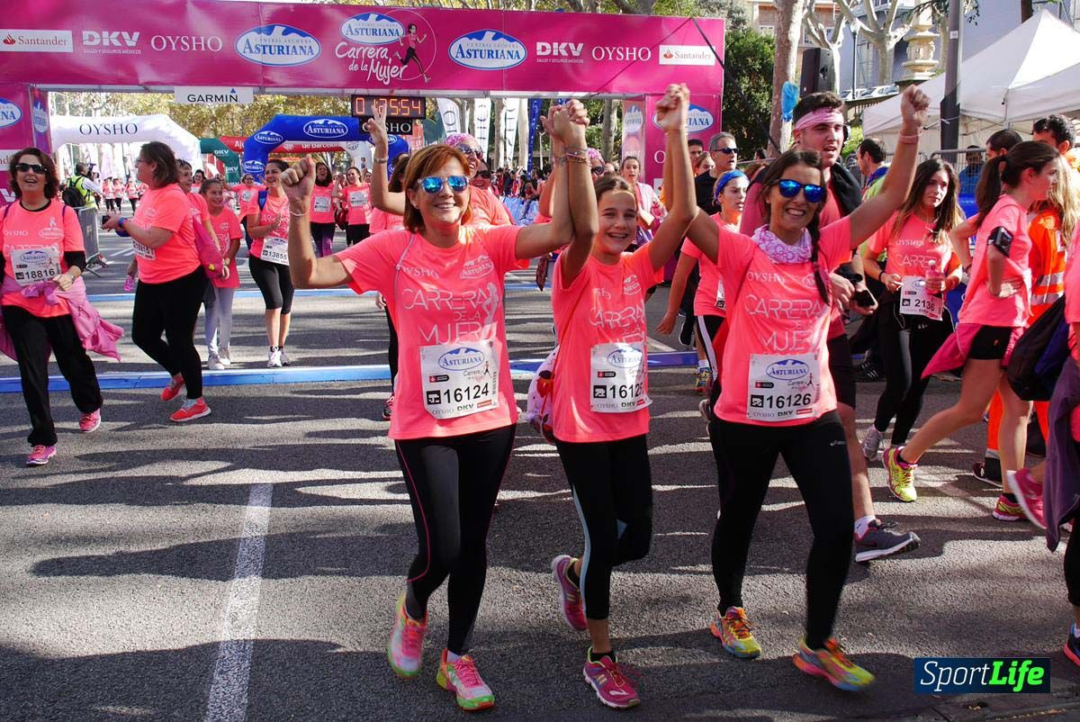 Carrera de la Mujer de Barcelona desde 1h 25min hasta 1h 29 min