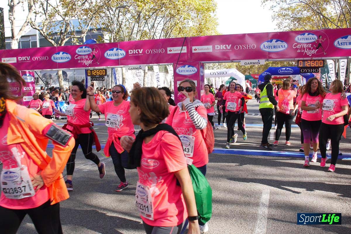 Carrera de la Mujer de Barcelona desde 1h 25min hasta 1h 29 min