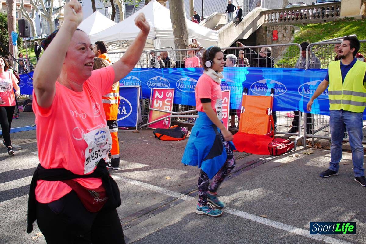 Carrera de la Mujer de Barcelona desde 1h 25min hasta 1h 29 min