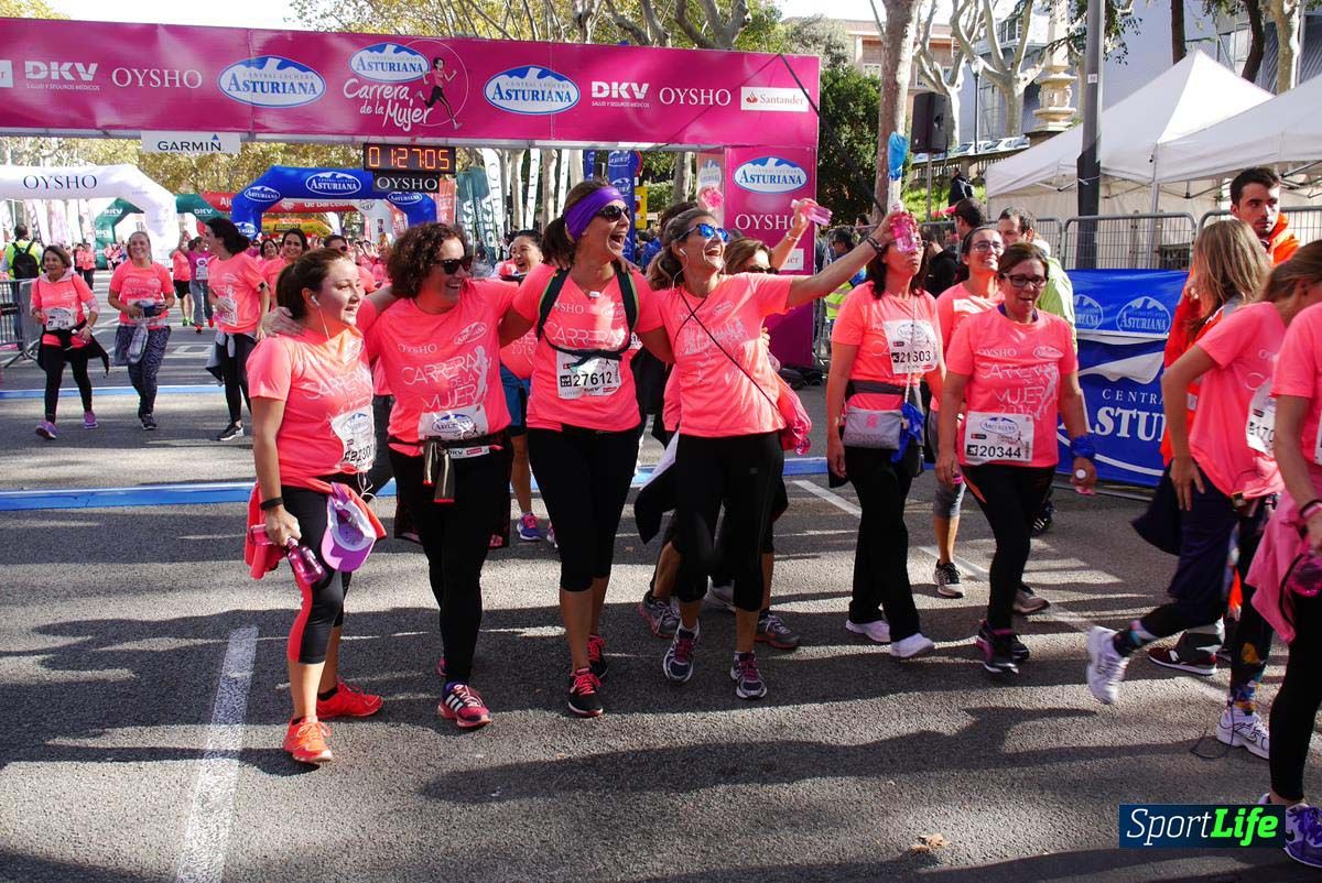 Carrera de la Mujer de Barcelona desde 1h 25min hasta 1h 29 min