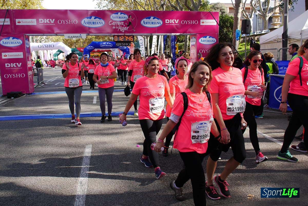Carrera de la Mujer de Barcelona desde 1h 25min hasta 1h 29 min