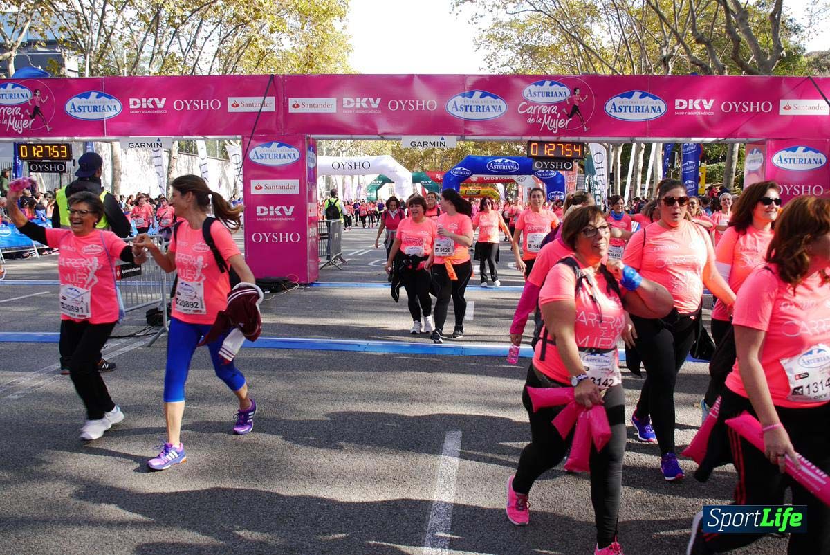 Carrera de la Mujer de Barcelona desde 1h 25min hasta 1h 29 min