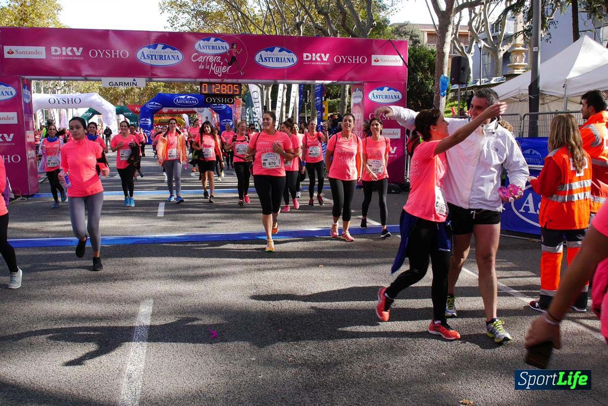 Carrera de la Mujer de Barcelona desde 1h 25min hasta 1h 29 min