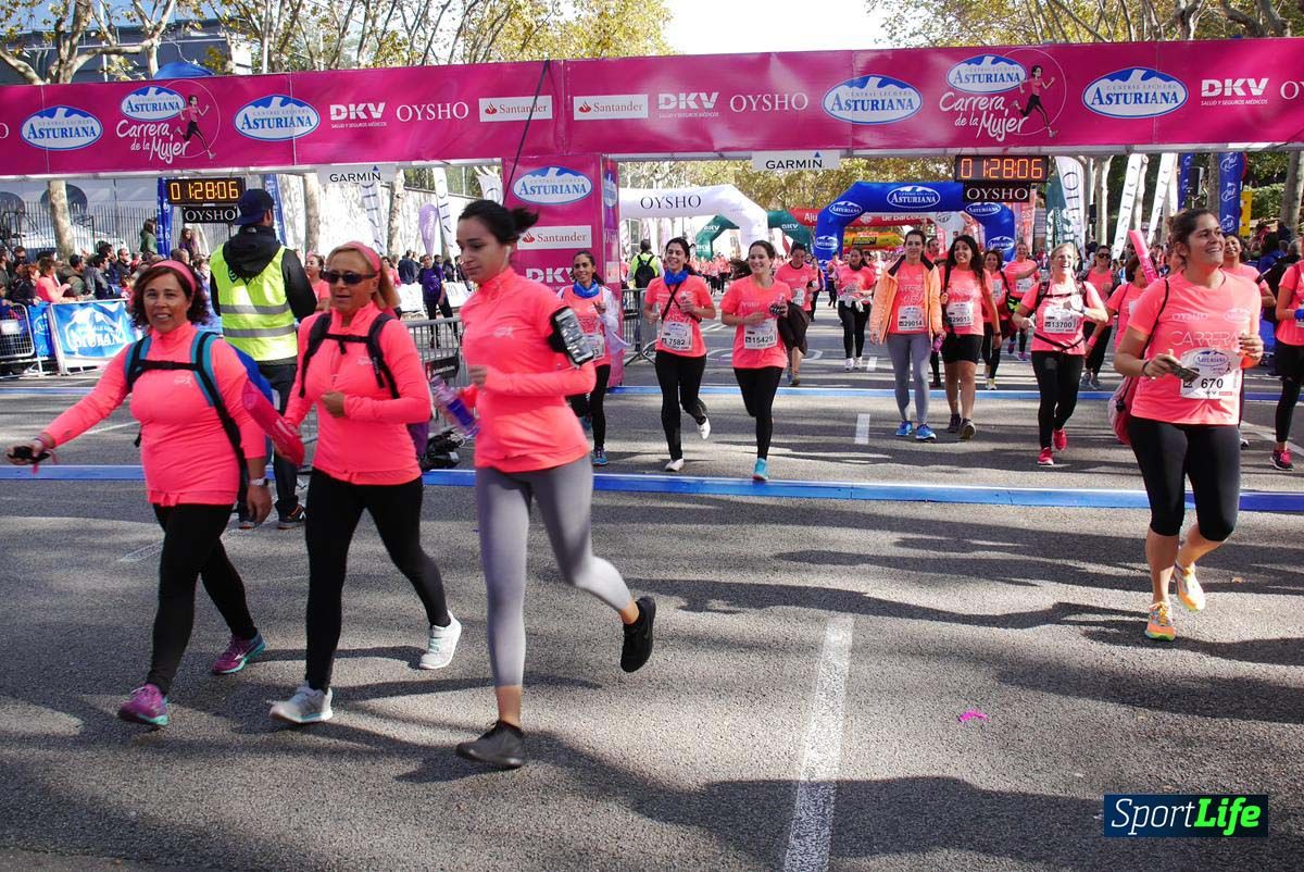 Carrera de la Mujer de Barcelona desde 1h 25min hasta 1h 29 min