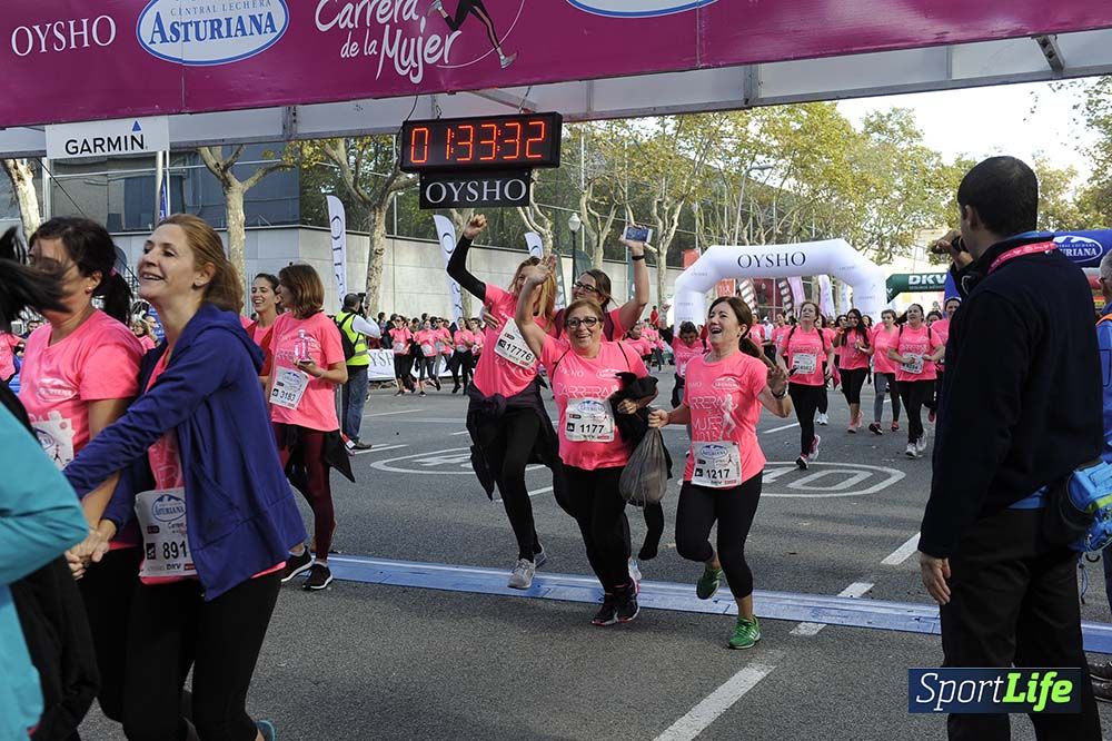 Carrera de la Mujer Barcelona desde 1h 29 min hasta 1h 33 min