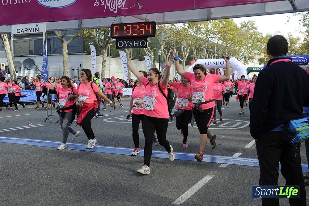 Carrera de la Mujer Barcelona desde 1h 29 min hasta 1h 33 min