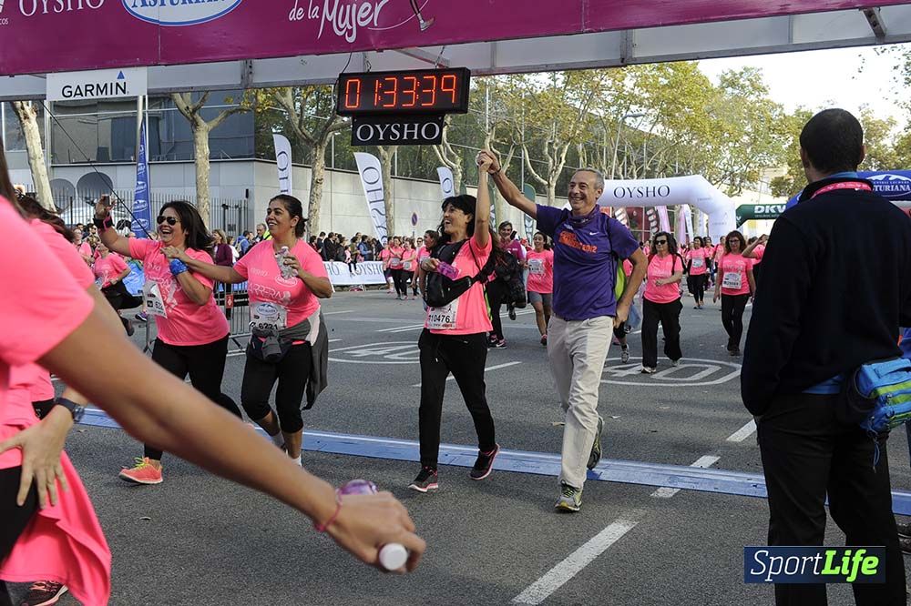 Carrera de la Mujer Barcelona desde 1h 29 min hasta 1h 33 min