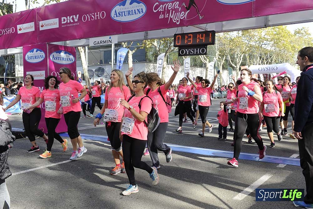 Carrera de la Mujer Barcelona desde 1h 29 min hasta 1h 33 min