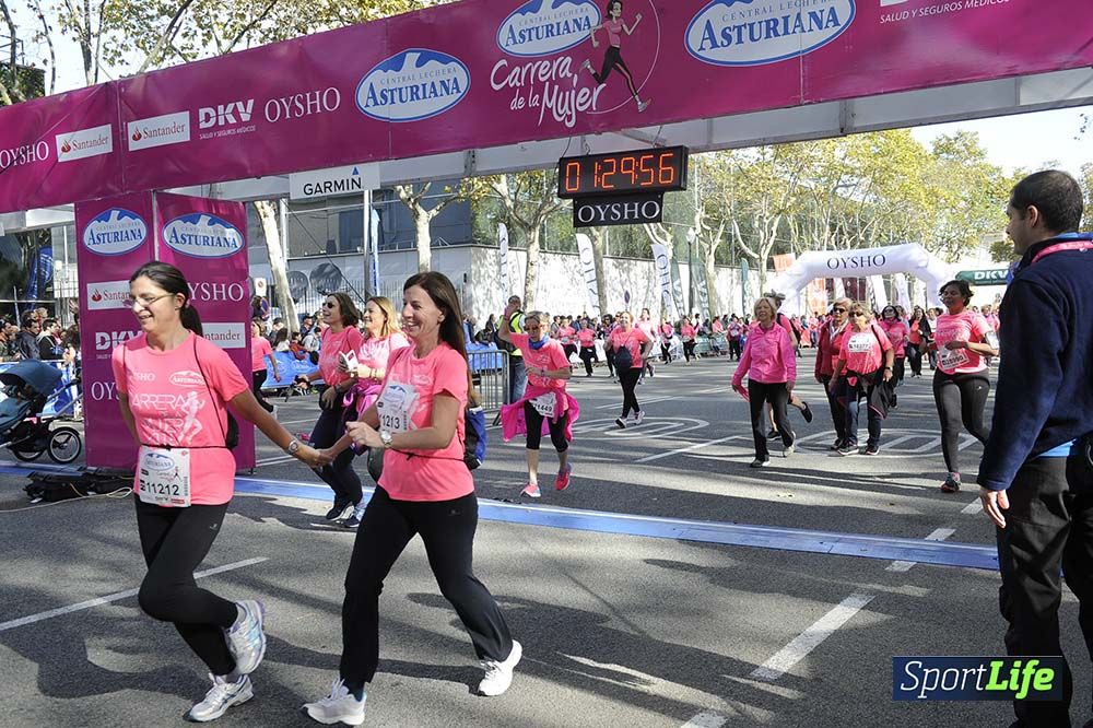 Carrera de la Mujer Barcelona desde 1h 29 min hasta 1h 33 min