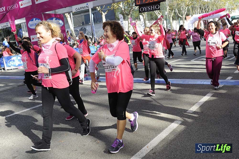 Carrera de la Mujer Barcelona desde 1h 29 min hasta 1h 33 min