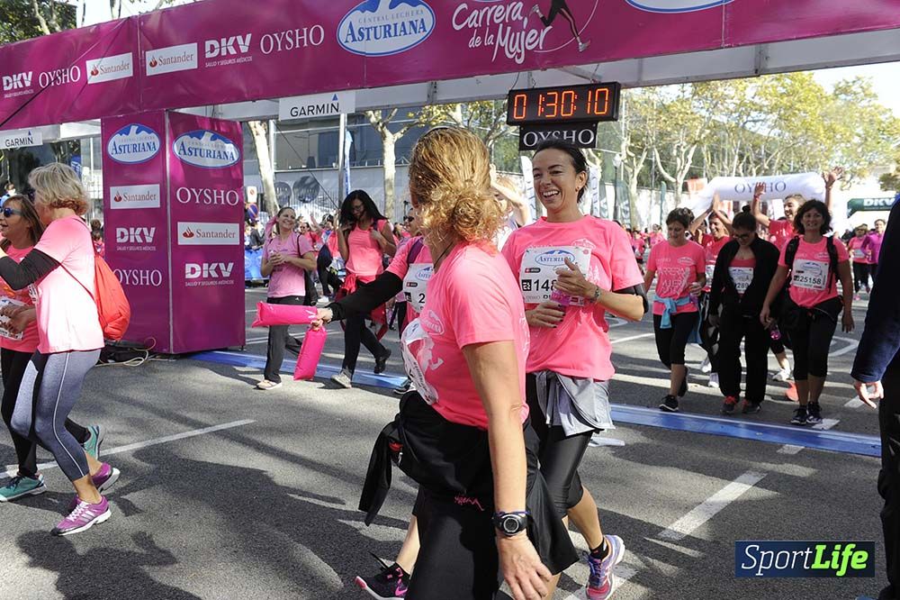 Carrera de la Mujer Barcelona desde 1h 29 min hasta 1h 33 min