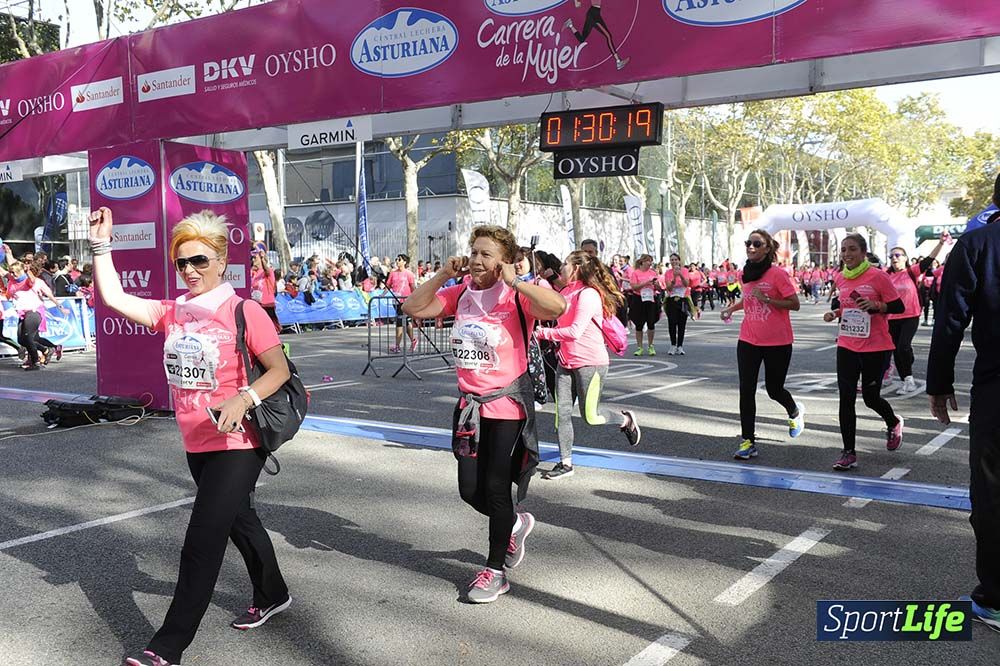 Carrera de la Mujer Barcelona desde 1h 29 min hasta 1h 33 min